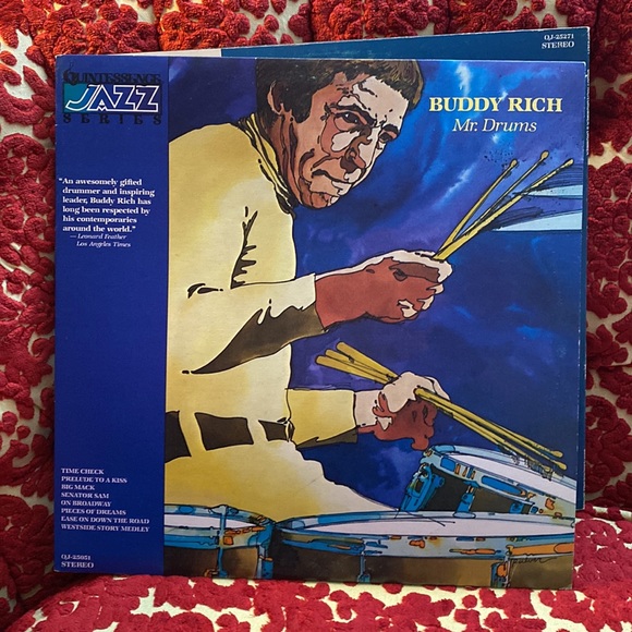 Buddy Rich albums Mr. Drums and Drummers Drummer on vinyl - Picture 4 of 5
